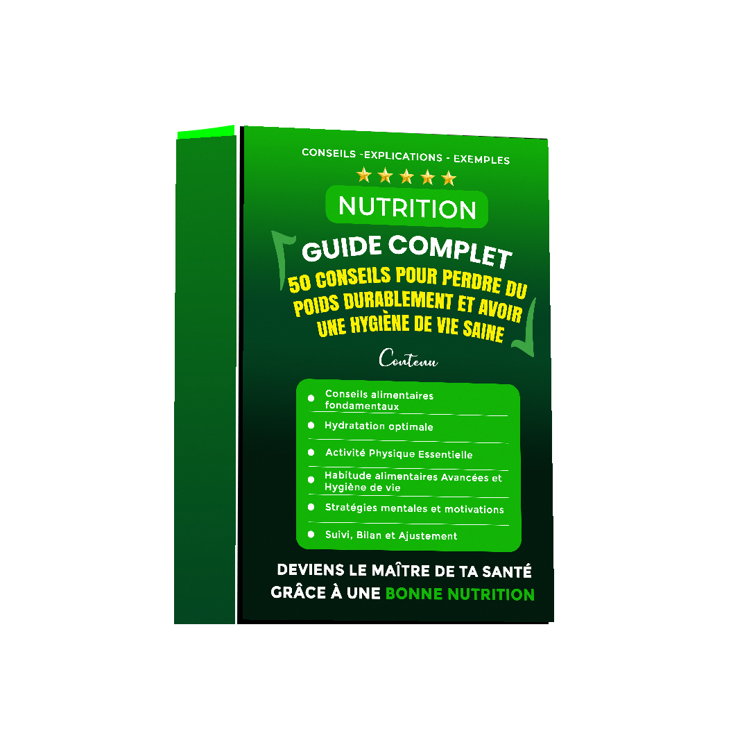 Guide Complet : 50 Conseils pour PERDRE DU POIDS Durablement et avoir une hygiène de vie saine